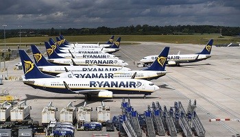 Ryanair отменяет большую часть рейсов из Украины в сентябре из-за запрета на въезд иностранцев
